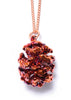 Redwood Cone Necklace- Iridescent Copper