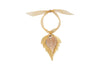 Birch Leaf Double Ornament- Gold & Rose Gold