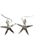 Starfish Earrings- Silver