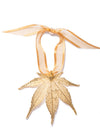 Japanese Maple Leaf MINI Ornament- Gold