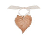 Cottonwood Leaf MINI Ornament- Rose Gold