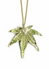Japanese Maple Leaf Necklace- Green Gold
