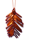 Redwood Needle Necklace- Iridescent Copper