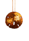 Sand Dollar Necklace- Iridescent Copper