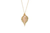 Birch Leaf Double Necklace- Gold & Rose Gold