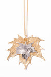 Sugar Maple Leaf Double Necklace- Gold & Silver