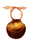 Clam Shell Ornament- Iridescent Copper