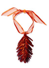 Redwood Needle Ornament- Iridescent Copper