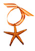 Starfish Ornament- Iridescent Copper