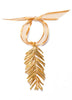 Redwood Needle Ornament- Gold