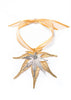 Japanese Maple Leaf Double Ornament- Gold & Silver