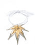Japanese Maple Leaf Double Ornament- Silver & Gold
