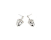 Acorn Earrings- Silver